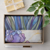Papier Mousseline Glass Irises (Cadeau)