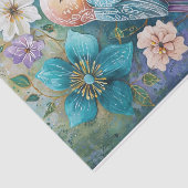 Papier Mousseline Glimmer de corail (Détail)