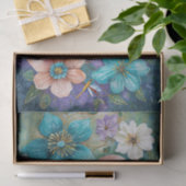 Papier Mousseline Glimmer de corail (Cadeau)