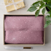 Papier Mousseline Glitz rose (Cadeau)