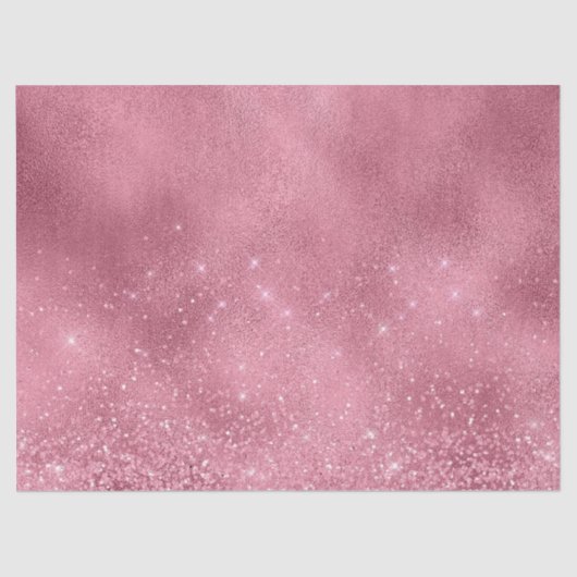 Papier Mousseline Glitz rose (Recto)