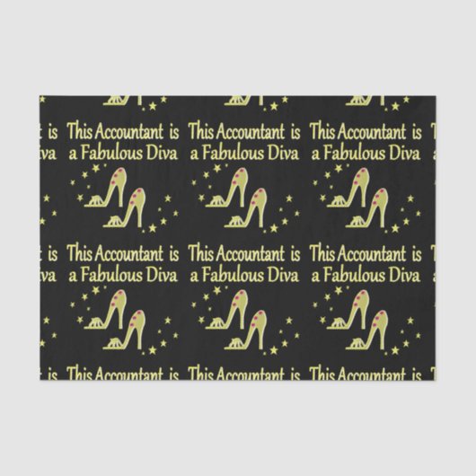 PAPIER MOUSSELINE GLITZY GOLD COMPTANT DIVA DESIGN (Recto)