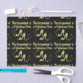 PAPIER MOUSSELINE GLITZY GOLD COMPTANT DIVA DESIGN (Artisanat)