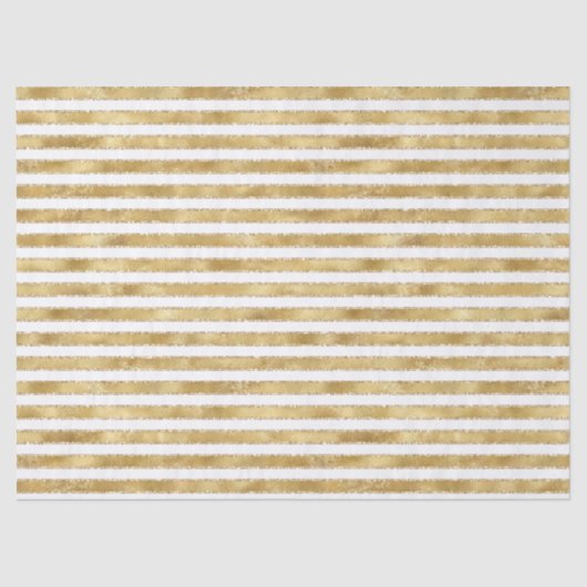 Papier Mousseline Glitzy Gold White Glam Parties scintillant Sparkle (Recto)