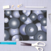 Papier Mousseline Global Concentric Circle Orbital Art Abstrait (Artisanat)