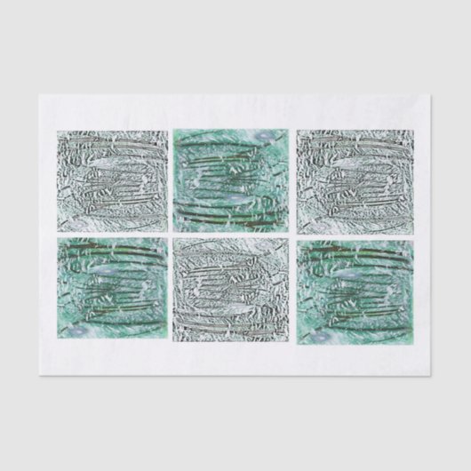 Papier Mousseline Globe des neiges d'hiver (Recto)