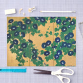 Papier Mousseline Gloire du matin (détail), Kiitsu (Artisanat)