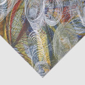 Papier Mousseline Gloire Sois à Dieu par Georgiana Houghton (Détail)