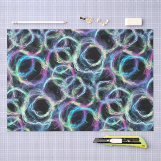 Papier Mousseline gloires régénérées : (Artisanat)