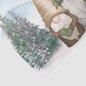 Papier Mousseline Gnome Christmas, Gnome Winter (Détail)