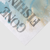 Papier Mousseline Gnome de la pêche (Détail)