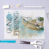 Papier Mousseline Gnome de la pêche (Artisanat)