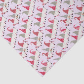 Papier Mousseline Gnome de Noël mignon (Détail)