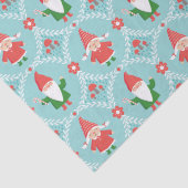 Papier Mousseline Gnome de Noël mignon (Détail)