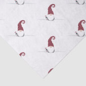 Papier Mousseline Gnome for the Holidays Design scandinave (Détail)