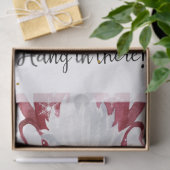 Papier Mousseline Gnome Funny Noël Saison de Noël Snowflakes (Cadeau)