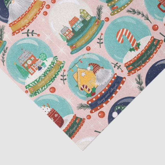 Papier Mousseline Gnome//Gnome//Gingerbread House// (Détail)