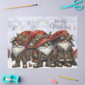 Papier Mousseline Gnome Steampunk Noël d'hiver (Artisanat)