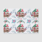 Papier Mousseline Gnome sur cônes de pin (Recto)
