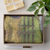 Papier Mousseline Gnome sur Tractor Farm Paysage de campagne (Cadeau)