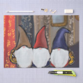 PAPIER MOUSSELINE GNOMES (Artisanat)