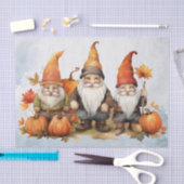 Papier Mousseline Gnomes d'automne (Artisanat)