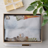 Papier Mousseline Gnomes d'automne (Cadeau)