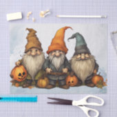 Papier Mousseline Gnomes d'automne (Artisanat)