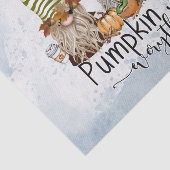 Papier Mousseline Gnomes d'automne (Détail)