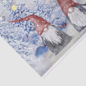 Papier Mousseline Gnomes de Noël Hygge (Détail)