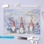 Papier Mousseline Gnomes de Noël Hygge (Artisanat)
