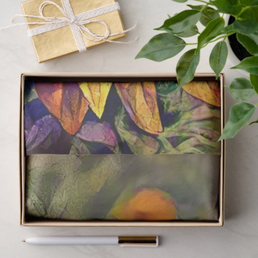 Papier Mousseline Gold Big Sunflower Elegance Collection (Cadeau)