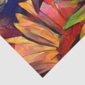 Papier Mousseline Gold Bouquet Sunflowers (Détail)