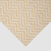 Papier Mousseline Gold Chevron (Détail)