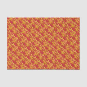 Papier Mousseline Gold Chien Papercut Chine Nouvel An 2018 Tissue P