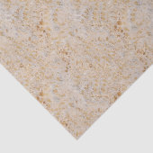 Papier Mousseline Gold Cowhide Print Metallic Western Rodeo (Détail)