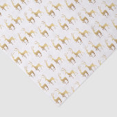 Papier Mousseline Gold Deer (Détail)