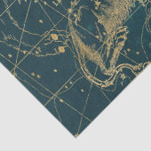 Papier Mousseline Gold Galaxy Star Map Series Design 10 (Détail)
