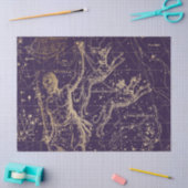 Papier Mousseline Gold Galaxy Star Map Series Design 5 (Artisanat)