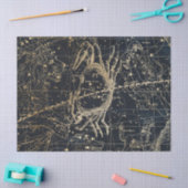 Papier Mousseline Gold Galaxy Star Map Series Design 6 (Artisanat)