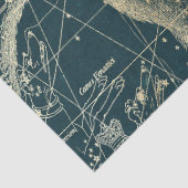 Papier Mousseline Gold Galaxy Star Map Series Design 7 (Détail)