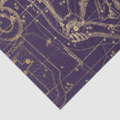 Papier Mousseline Gold Galaxy Star Map Series Design 9 (Détail)