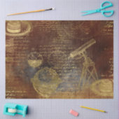 Papier Mousseline Gold Galileo Series Design 10 (Artisanat)