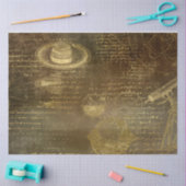 Papier Mousseline Gold Galileo Series Design 15 (Artisanat)