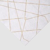 Papier Mousseline Gold Geometric Strokes Abstract (Détail)