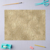 Papier Mousseline Gold Glam Glitzy Parties scintillant Zebra Print   (Artisanat)