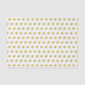 Papier Mousseline Gold Heart (Recto)