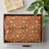Papier Mousseline Gold Holly (Cadeau)