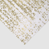 Papier Mousseline Gold Jewel Bokeh Abstrait (Détail)