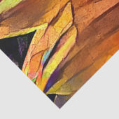 Papier Mousseline Gold Large Sunflower Collection élégante (Détail)